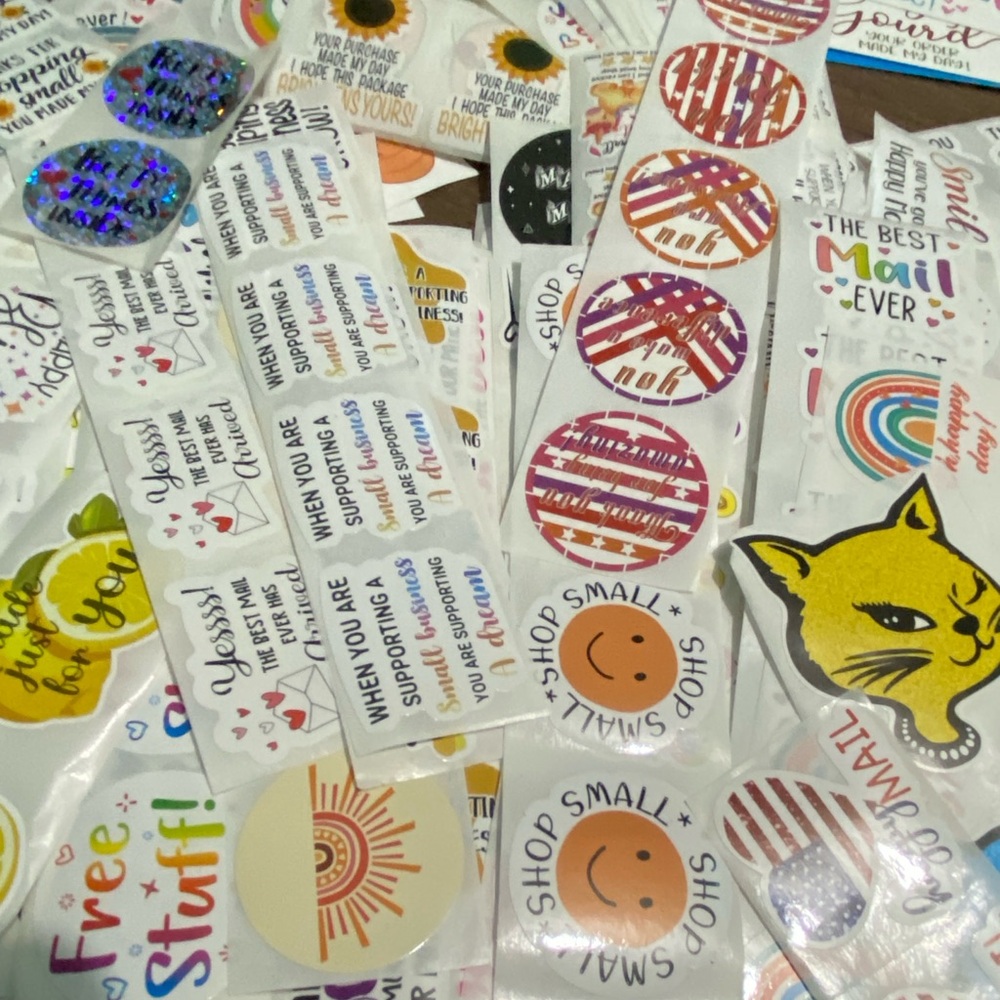 Huge Lot Of Various Shipping Stickers - Picture 2 of 9